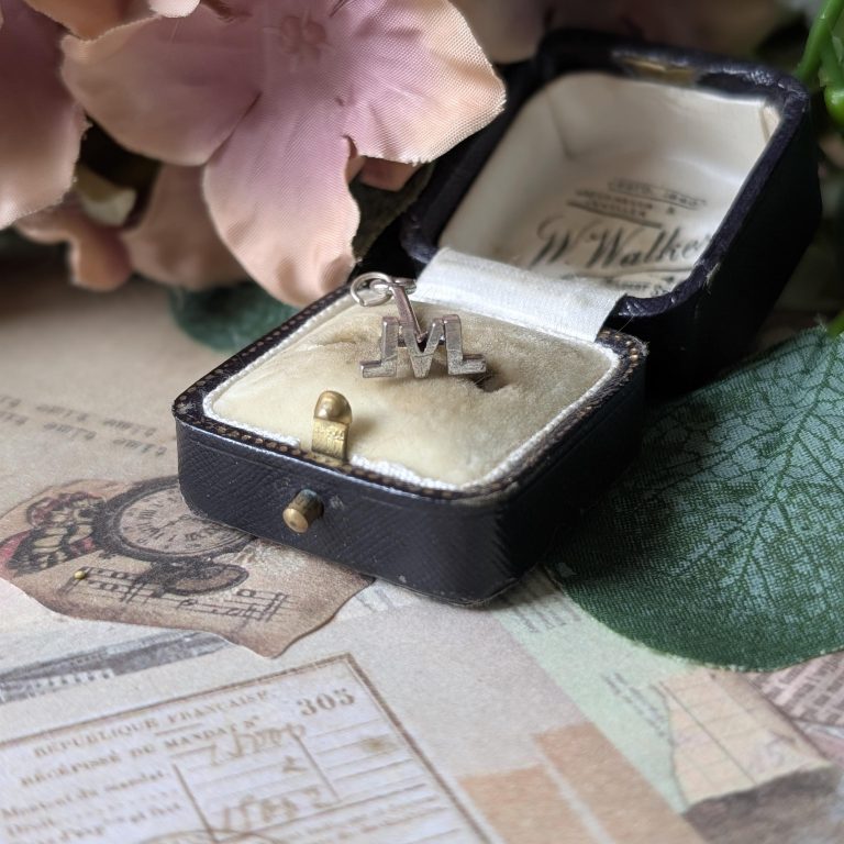 Silver JVL Letter Charm