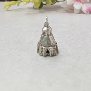 Charming Vintage Silver Lighthouse Charm - 925 Sterling Silver 70s - Image 3