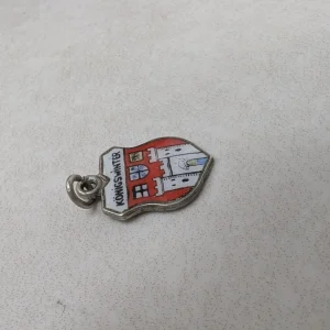 Unique Vintage Silver Königswinter Travel Charm - 800 Germany Tourist Shield - Image 2