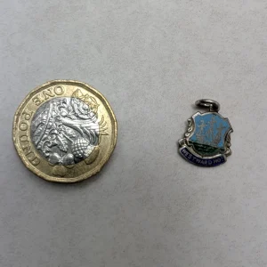 Charming Vintage Silver Westward Ho! Travel Charm - 925 England Tourist Shield - Image 3