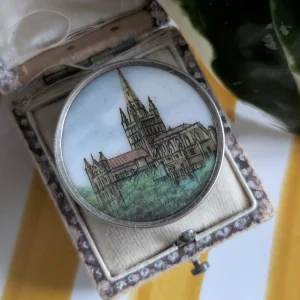 Vintage Sterling Silver Brooch