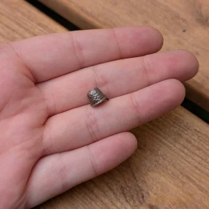 Vintage Silver Sewing Thimble Charm, Miniature Crafter, 3D Seamstress, Tailor Quilter Gift - Image 2