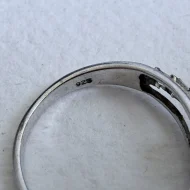 Sterling Silver Blue Stone Ring, Cocktail - Image 11