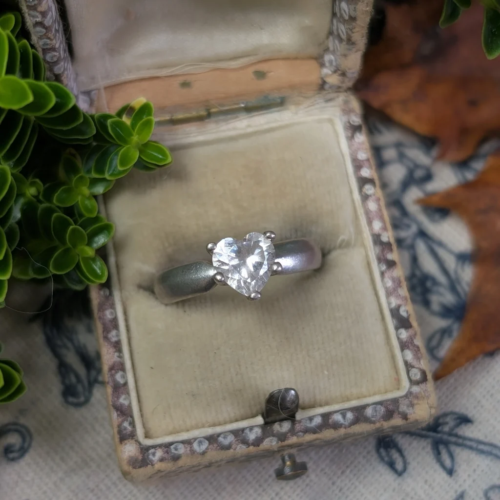Sterling Silver Sweetheart Ring