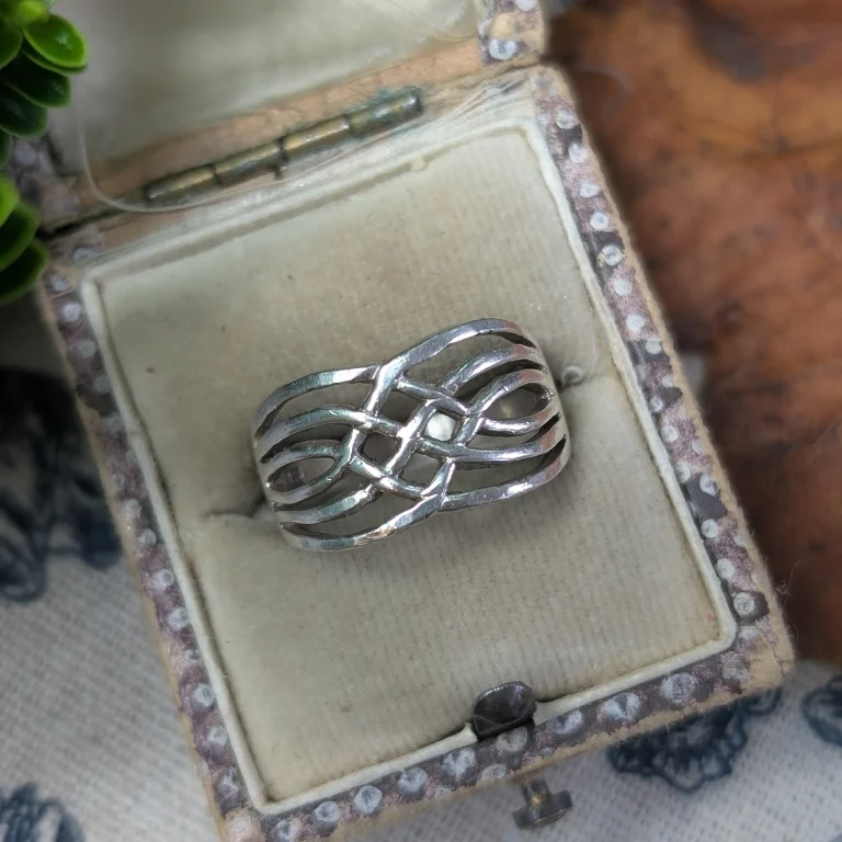 Sterling Silver Infinity Knot Ring