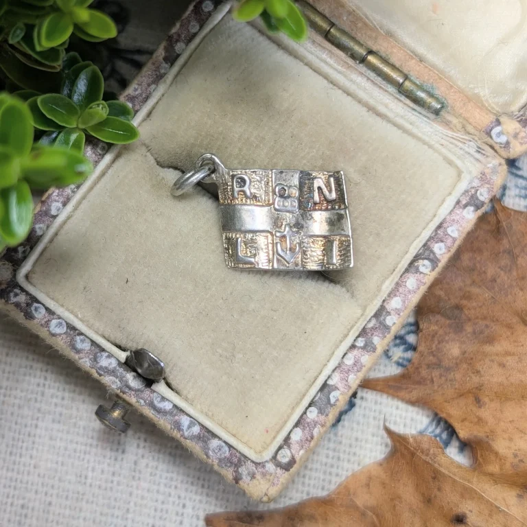 Vintage Royal Navy Lifeboat Charm