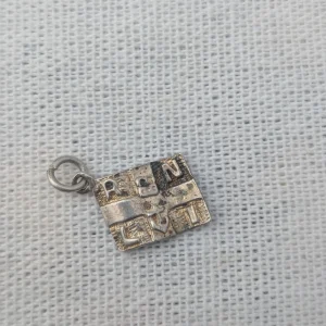 Vintage Royal Navy Lifeboat Charm, Nautical Pendant - Image 4