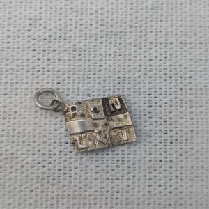 Vintage Royal Navy Lifeboat Charm, Nautical Pendant - Image 3
