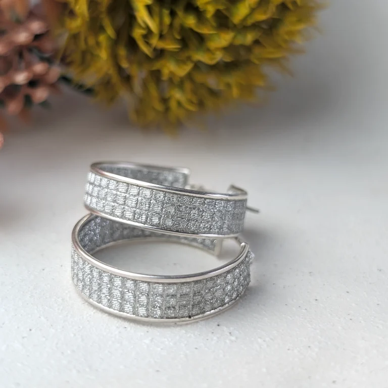 Sterling Silver Hoop Earrings