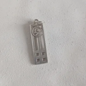 Vintage Sterling Silver Scottish Pendant, Mackintosh Celtic - Image 3