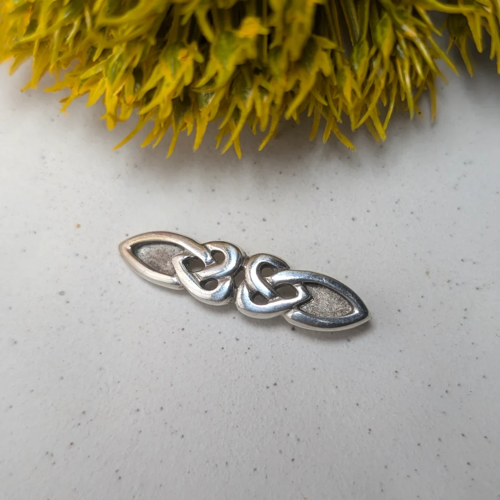 Vintage Sterling Silver Celtic Knot Pendant
