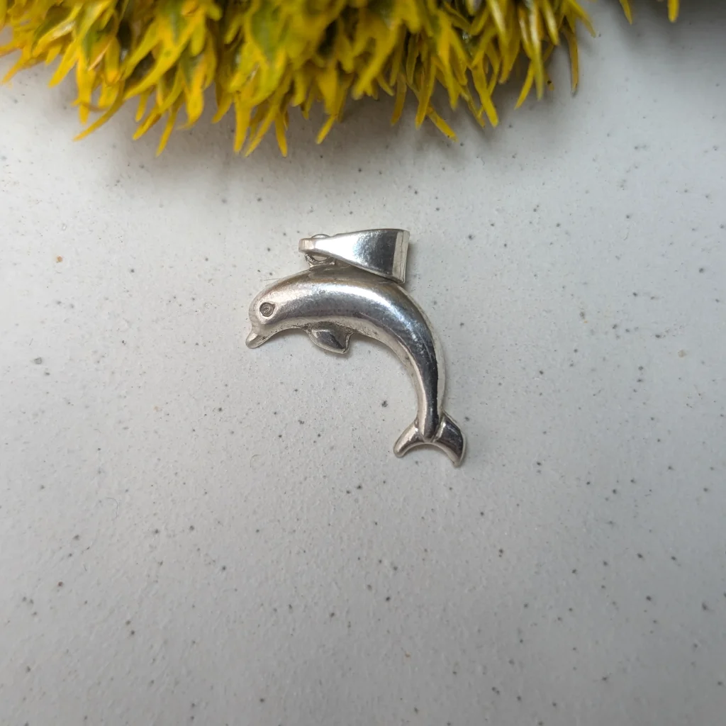 Sterling Silver Dolphin Pendant