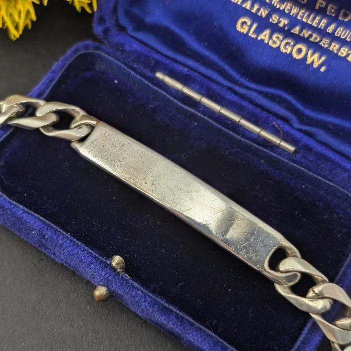 Sterling Silver ID Bracelet