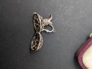 Vintage Sterling Silver Jug Decanter Charm, Opens Ornate - Image 6