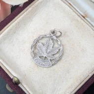 Vintage Sterling Silver Toronto Travel Charm