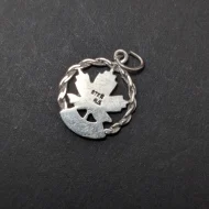 Vintage Sterling Silver Toronto Travel Charm, Maple Leaf - Image 2