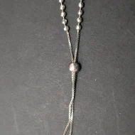 Vintage Sterling Silver Italy Drawstring Bracelet, Love Heart - Image 6