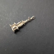 Vintage Silver Fountain Square Charm, Cincinnati Ohio - Image 6