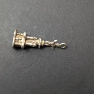 Vintage Silver Fountain Square Charm, Cincinnati Ohio - Image 5