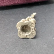 Vintage Silver Fountain Square Charm, Cincinnati Ohio - Image 4