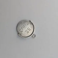 Vintage Silver Be Good Spinner Charm - Image 2
