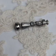 Antique Sterling Silver Lucky Ju Ju Doll Amulet Charm Pendant - Image 6