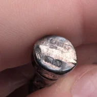 Antique Sterling Silver Lucky Ju Ju Doll Amulet Charm Pendant - Image 8