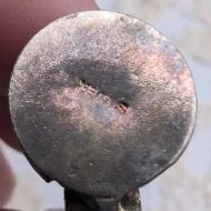 Vintage Silver Wailing Wall Prayer Charm, Jerusalem Western Wall - Image 4