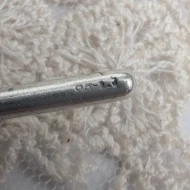 Antique Sterling Silver Albert Watch Chain, T Bar Dog Clip Graduated 1902 Edwardian - Image 12