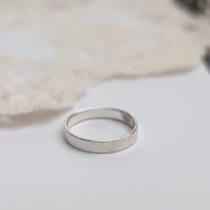 Sterling Silver Pinky Stacker Band, 925 - Image 7