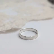 Sterling Silver Pinky Stacker Band, 925 - Image 8