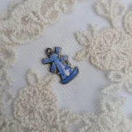 Vintage Silver Dutch Windmill Charm - Image 2