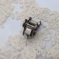 Vintage Silver Carriage Charm, Cinderella Pendant - Image 5