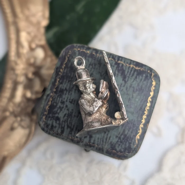Vintage Silver Wailing Wall Prayer Charm