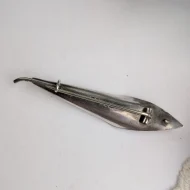 Antique Silver Paste Lily Of The Valley Brooch, Sterling 925 Hallmarked 1920 - Image 5