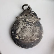 Vintage Sterling Silver Medal Pendant 1963, School Dux Coronation - Image 8