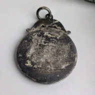 Vintage Sterling Silver Medal Pendant 1963, School Dux Coronation - Image 7