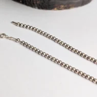 Vintage Sterling Silver Graduated Ball Bead Necklace 16" - Image 11