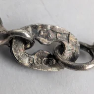 Vintage Sterling Silver Box Chain Necklace - Image 7