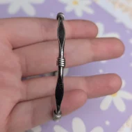 Vintage Sterling Silver Mexico Taxco Knot Bangle Stacking 925 - Image 6