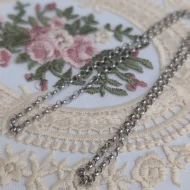 Vintage Sterling Silver Belcher Chain Necklace - Image 9