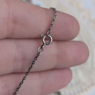 Vintage Sterling Silver Kit Heath Rose Necklace - Image 4
