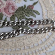 Vintage Sterling Silver Charm Bracelet Graduated Hallmark 24g - Image 5