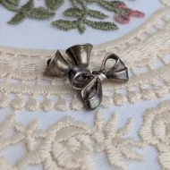 Vintage Sterling Silver Franklin Mint Wedding Bell Charm Pendant - Image 7
