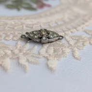 Vintage Silver Paste Safety Clasp Findings - Image 7