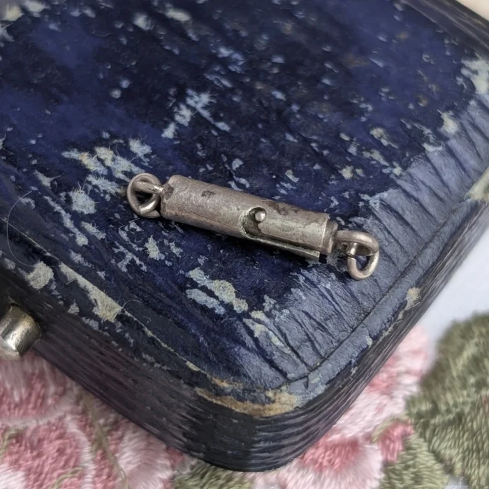 Vintage Silver Bayonet Clasp Findings