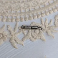 Vintage Silver Bayonet Clasp Findings - Image 6