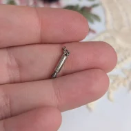 Vintage Silver Box Clasp Tiny Findings - Image 5