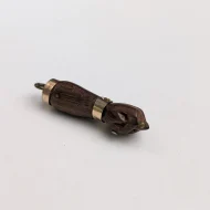 Vintage Wooden Mano Figa Hand Pendant Fist Charm - Image 3
