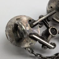 Antique Silver Forget Me Not Brooch German Jakob Agner - Image 12